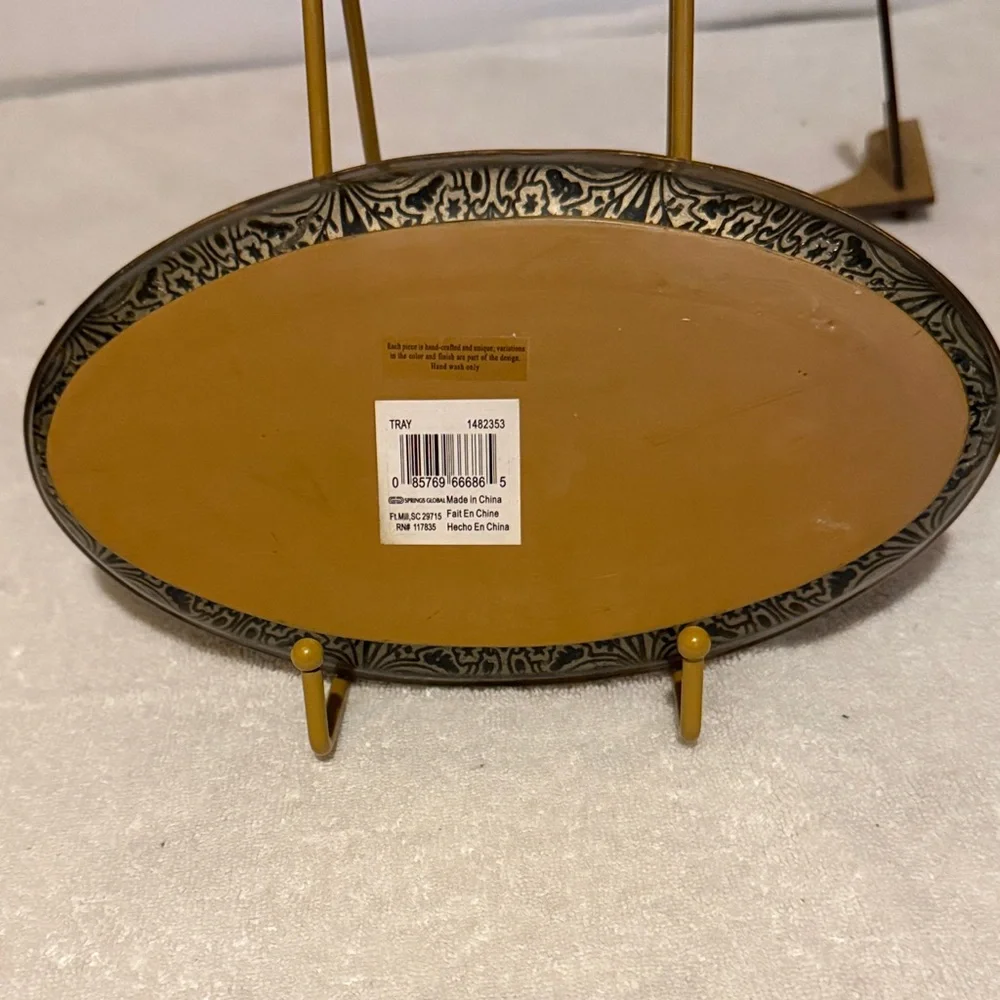 Catch All Tray Resin Handmade Vintage Bowl Collector Tray For keys Trinket Decor